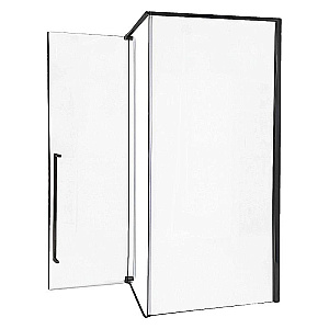 Душевой уголок Azario Male 120х80 AZ-J50-12080-MB-CL стекло прозрачное/профиль черный матовый купить в интернет-магазине Sanbest