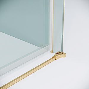 Душевой уголок Grossman Classic 160х90 120.K33.04.1690.32.00 стекло прозрачное/профиль золото брашированное купить в интернет-магазине Sanbest