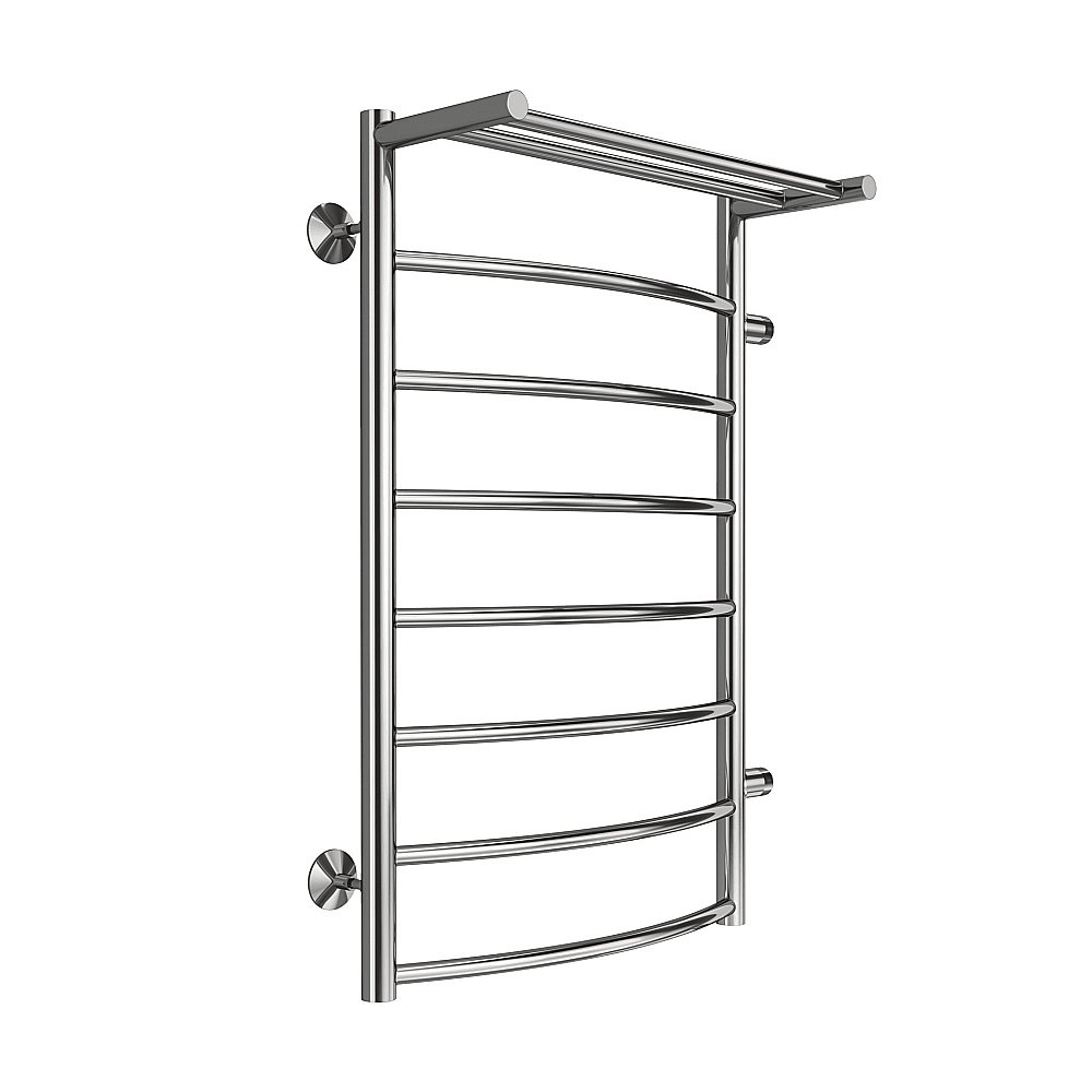 Полотенцесушитель водяной Terminus Классик П8 500х800 бп500 4670078556769 хром купить в интернет-магазине сантехники Sanbest