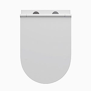 Унитаз подвесной Aquatek ПОЛАРИС AQ0700-00+INS-0000012+KDI-0000045+KKI-0000002 белый, безободковый, с крышкой микролифт, с инсталляцией и черной матовой кнопкой купить в интернет-магазине Sanbest