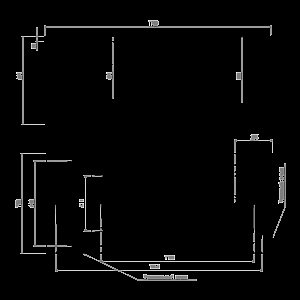 Ванна Alex Baitler MADIN 170х75 купить в интернет-магазине Sanbest