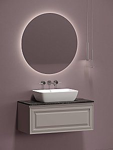 Тумба с раковиной Sancos Very 100 со столешницей, Doha Soft для ванной в интернет-магазине Sanbest