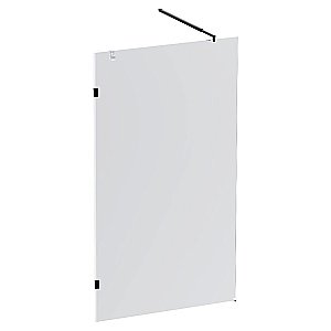 Душевое ограждение AM.PM X-Joy W94WI 110 W94WI-110-F1-BTE стекло прозрачное/профиль черный купить в интернет-магазине Sanbest