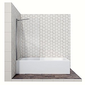 Шторка для ванны Ambassador Bath Screens 70x140 16041102 купить в интернет-магазине Sanbest