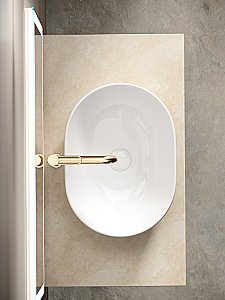 Тумба с раковиной Sancos SNOB R 80 со столешницей, Doha Soft для ванной в интернет-магазине Sanbest