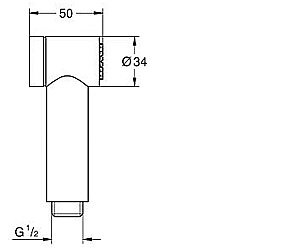 Гигиенический душ Grohe Sena Trigger Spray 26328000 купить в интернет-магазине сантехники Sanbest