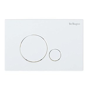 Унитаз подвесной BelBagno ONDA BB066CHR безободковый, с крышкой микролифт, с инсталляцией и белой кнопкой купить в интернет-магазине Sanbest