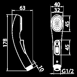 Гигиенический душ Elghansa BR-01-Bronze бронза купить в интернет-магазине сантехники Sanbest