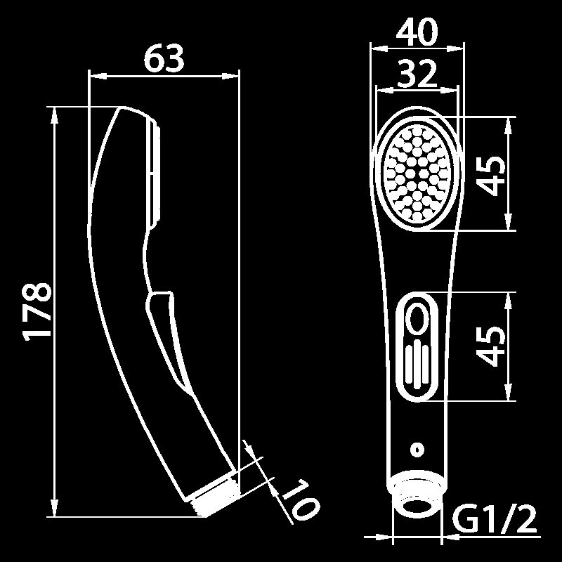 Гигиенический душ Elghansa BR-01-Bronze бронза купить в интернет-магазине сантехники Sanbest