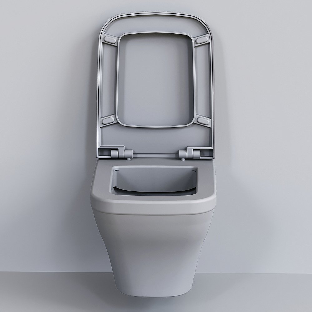 Унитаз подвесной Ambassador Benefit 203T20301R серый матовый купить в интернет-магазине Sanbest