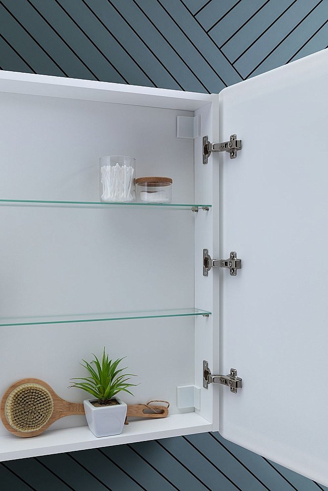 Зеркальный шкаф Aquanet Оптима 311862 80 купить в интернет-магазине сантехники Sanbest