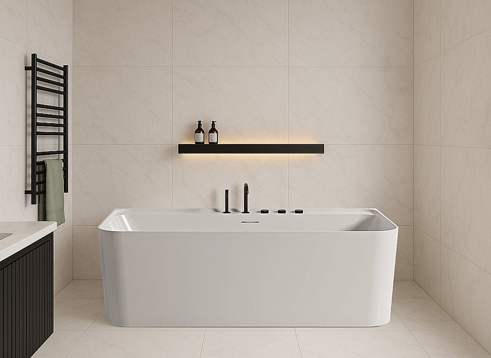 Ванна акриловая Vincea VBT-702-1700 170x80 белый купить в интернет-магазине Sanbest