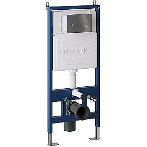 Кнопка для инсталляций Grossman Style 700.K31.05.42M.42MRUS графит сатиновый купить в интернет-магазине сантехники Sanbest