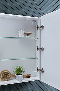 Зеркальный шкаф Aquanet Оптима 311862 80 купить в интернет-магазине сантехники Sanbest