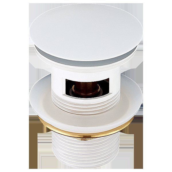 Донный клапан Elghansa WBT-122-White белый купить в интернет-магазине сантехники Sanbest