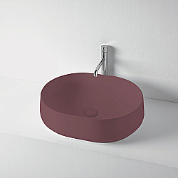 Раковина Kerasan F10 53 4305 Бургундский матовый купить в интернет-магазине Sanbest