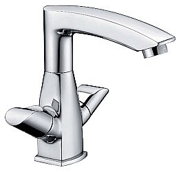 Смеситель для раковины Elghansa New Wave Kappa 1907596 хром купить в интернет-магазине сантехники Sanbest