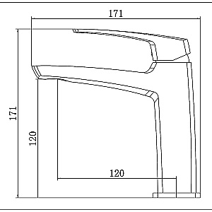 Смеситель для раковины Azario Conda AZ-K1011 хром купить в интернет-магазине сантехники Sanbest