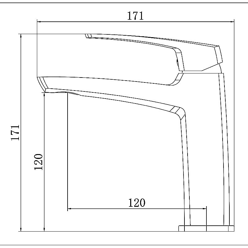 Смеситель для раковины Azario Conda AZ-K1011 хром купить в интернет-магазине сантехники Sanbest