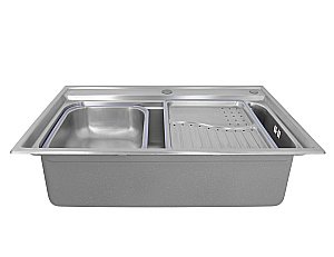 Мойка кухонная Kaiser KSM-7848 сталь купить в интернет-магазине сантехники Sanbest