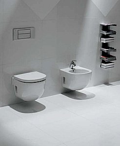 Унитаз подвесной Roca Meridian 893104110 с инсталляцией, с крышкой микролифт купить в интернет-магазине Sanbest