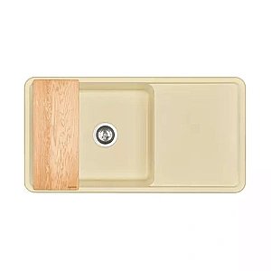 Мойка кухонная Акватон Беллис 97 шампань купить в интернет-магазине сантехники Sanbest