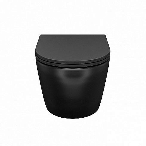 Унитаз подвесной IDDIS Blanco BLAR3BMi25 безободковый, с крышкой микролифт купить в интернет-магазине Sanbest