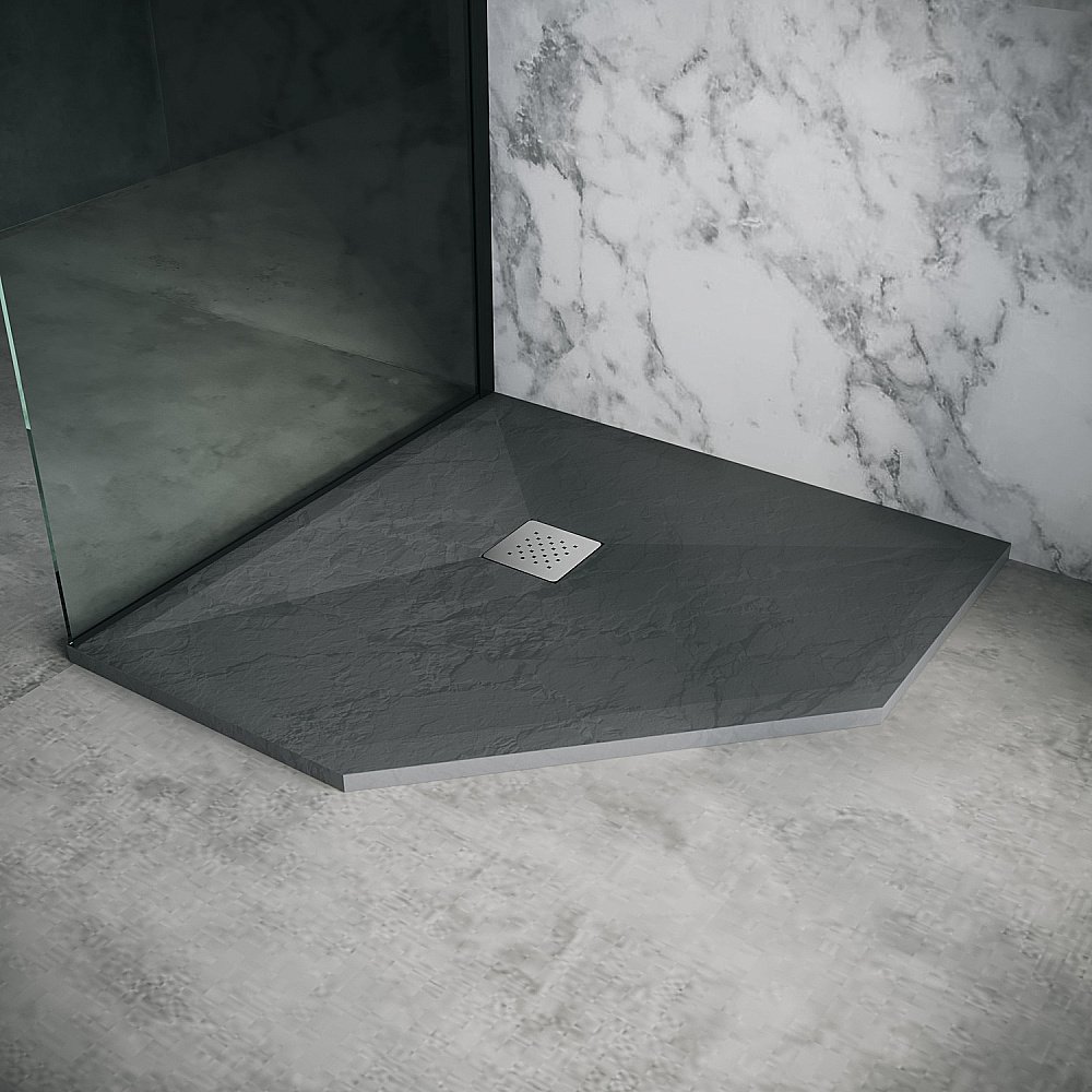 Душевой поддон Grossman STRONG 90x90 графит купить в интернет-магазине Sanbest