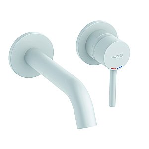 Смеситель для раковины Kludi BOZZ 382445376 белый матовый купить в интернет-магазине сантехники Sanbest