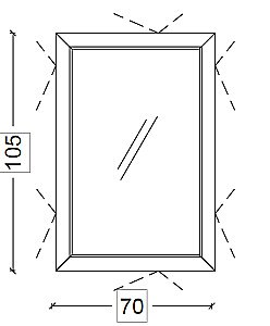 Зеркало Boheme NeoArt Vallessi Dolce 567-S серебро в ванную от интернет-магазине сантехники Sanbest