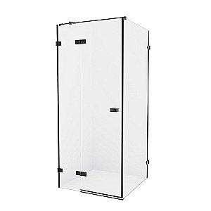 Душевой уголок NEW TRENDY AVEXA BLACK 110x100 стекло прозрачное/профиль черный купить в интернет-магазине Sanbest