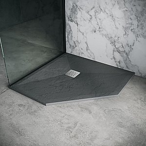Душевой поддон Grossman STRONG 90x90 графит купить в интернет-магазине Sanbest