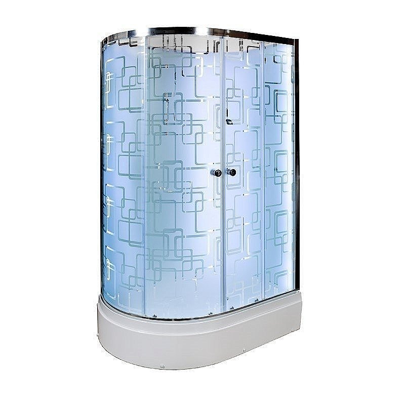 Душевая кабина DTO Серия ЕМ ЕМ2712 N LED 120x80 купить в интернет-магазине Sanbest