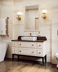 Тумба с раковиной Caprigo Metropol 125 13716.30 для ванной в интернет-магазине Sanbest