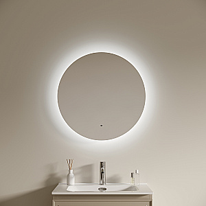 Зеркало с подсветкой Sancos Sfera 2.0 SF2.700 70х70 в ванную от интернет-магазине сантехники Sanbest