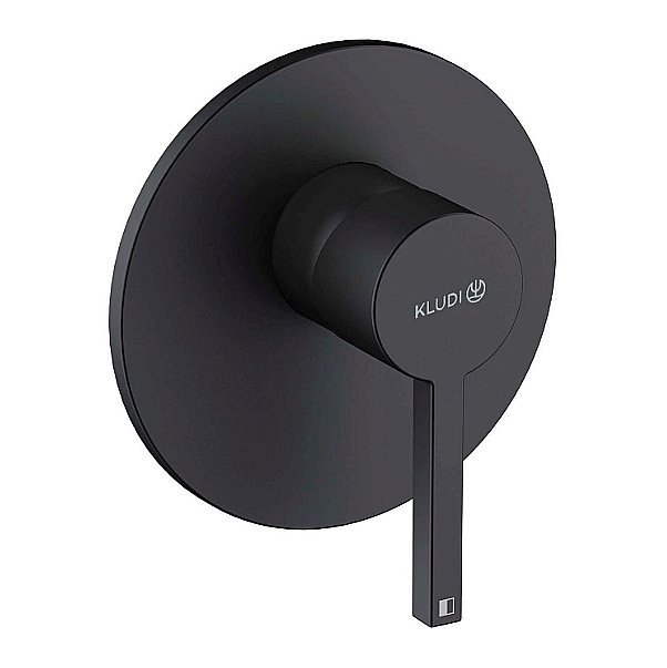 Смеситель для душа Kludi Nova Fonte Puristic 207553915 черный матовый купить в интернет-магазине сантехники Sanbest