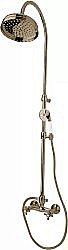 Душевая система Cezares GOLF-CD-01 бронза/ручки бронза купить в интернет-магазине сантехники Sanbest
