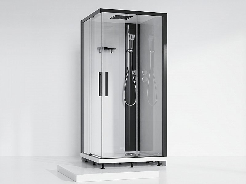 Душевая кабина Esbano Muse ESKM108CKR 100х80 купить в интернет-магазине Sanbest