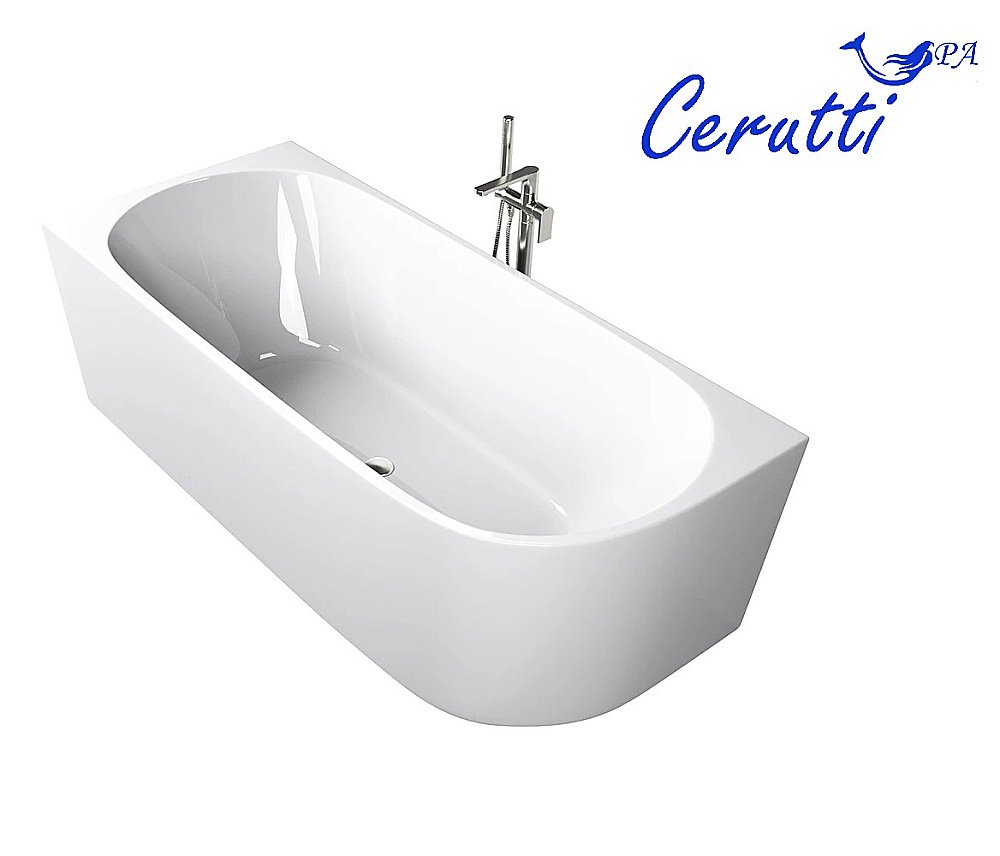 Ванна акриловая CeruttiSPA AMI CT10090 170х75 белая купить в интернет-магазине Sanbest