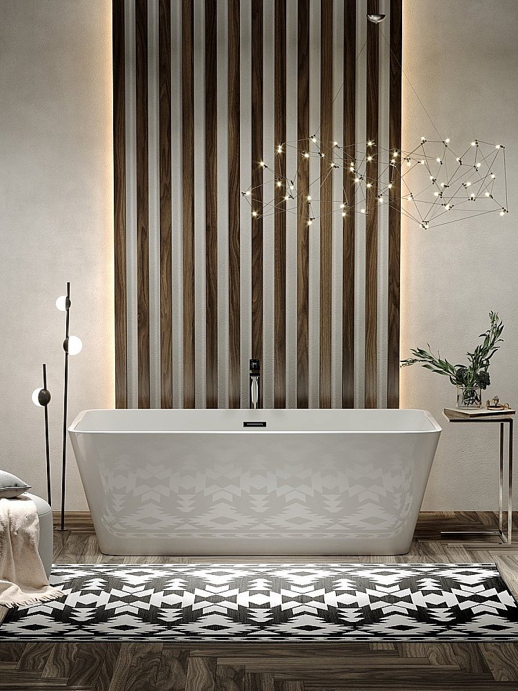 Акриловая ванна Sancos Dama 170х80 FB05 белая купить в интернет-магазине Sanbest