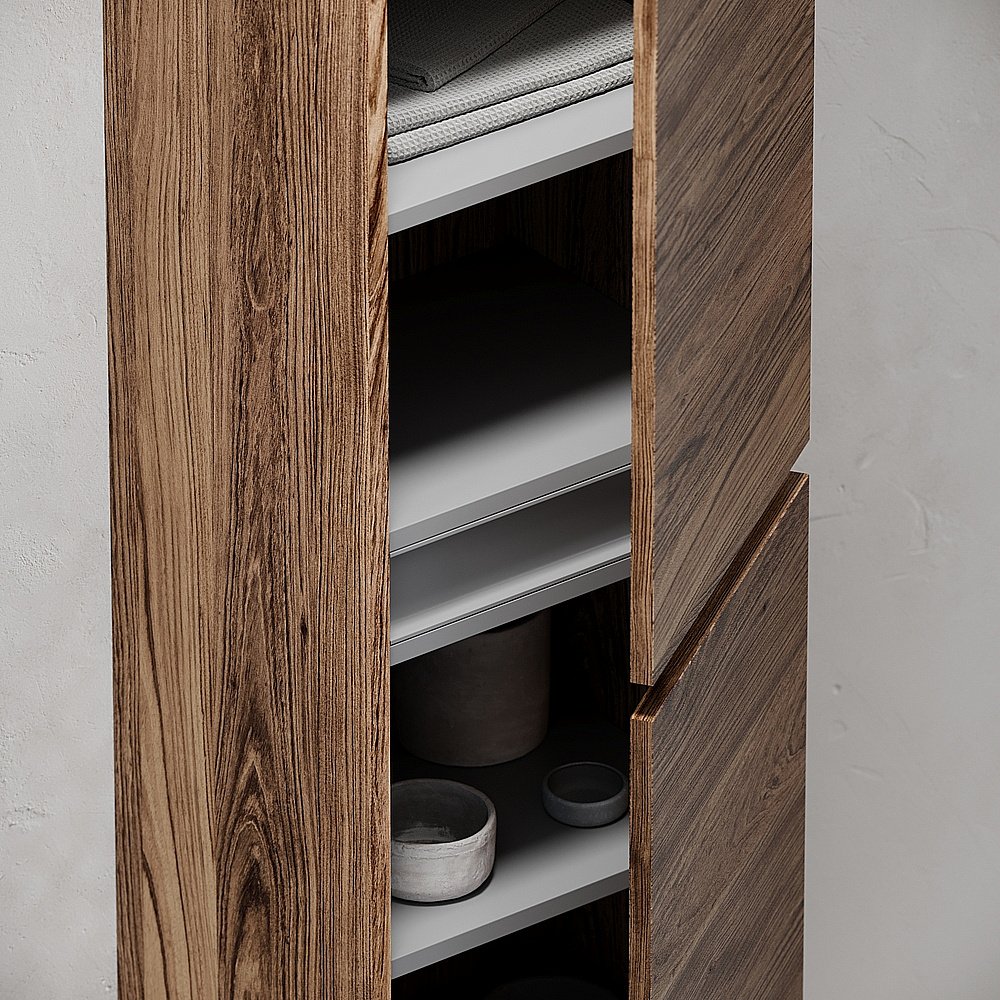 Пенал Sancos Urban PUR35ECH дуб чарльстон для ванной в интернет-магазине сантехники Sanbest