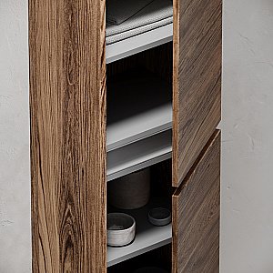 Пенал Sancos Urban PUR35ECH дуб чарльстон для ванной в интернет-магазине сантехники Sanbest