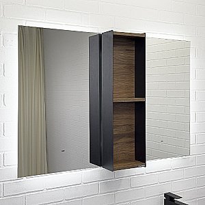 Полка Comforty Дартфорд 20 дуб тёмно-коричневый купить в интернет-магазине сантехники Sanbest