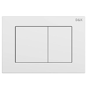 Инсталляция для унитаза D&K DI8640116 кнопка белая купить в интернет-магазине сантехники Sanbest