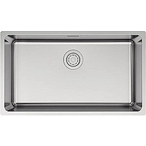Кухонная мойка Paulmark Yuni 76 YU76-BS брашированная сталь купить в интернет-магазине сантехники Sanbest