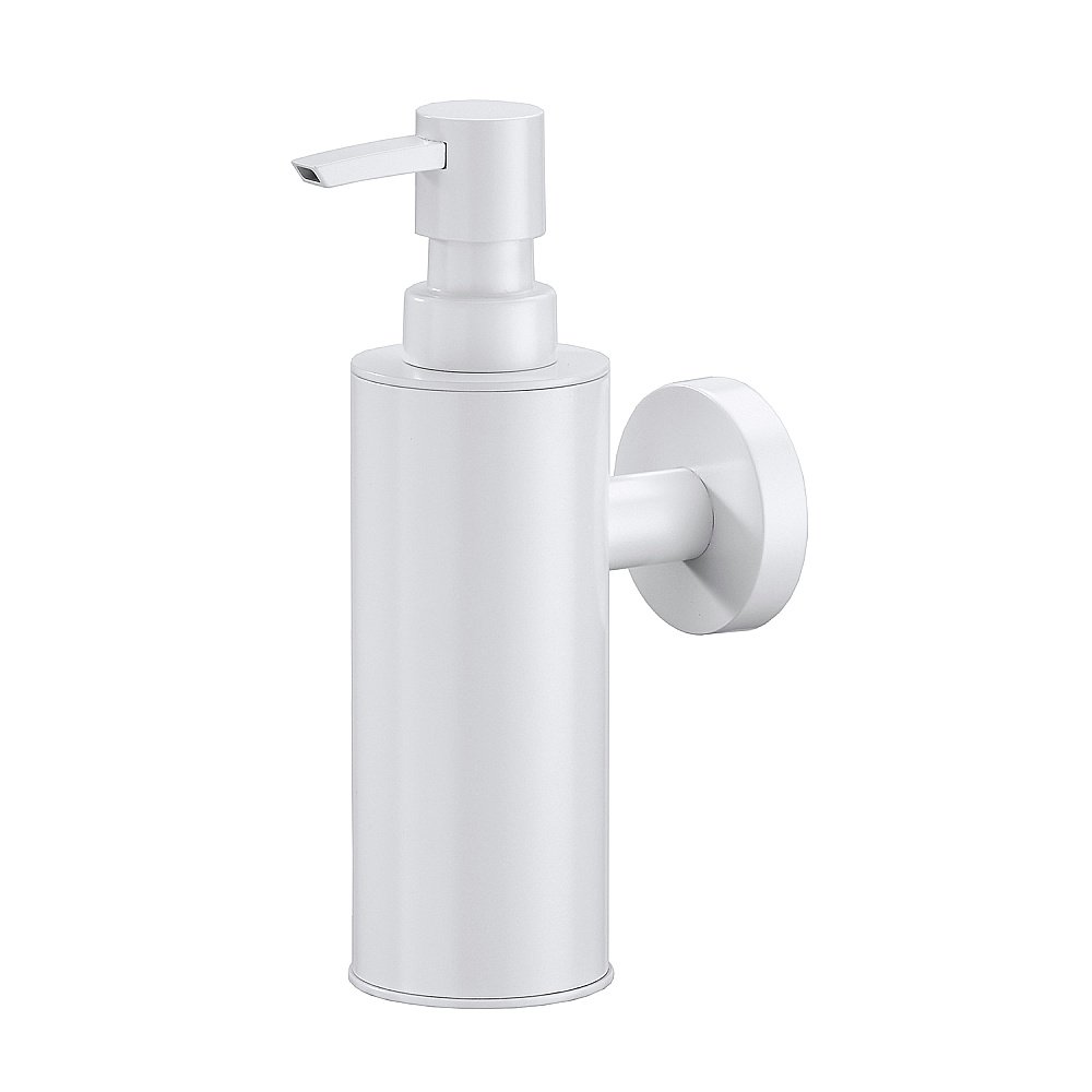 Диспенсер WasserKRAFT K-1399WHITE антивандальный, белый Soft-touch купить в интернет-магазине сантехники Sanbest