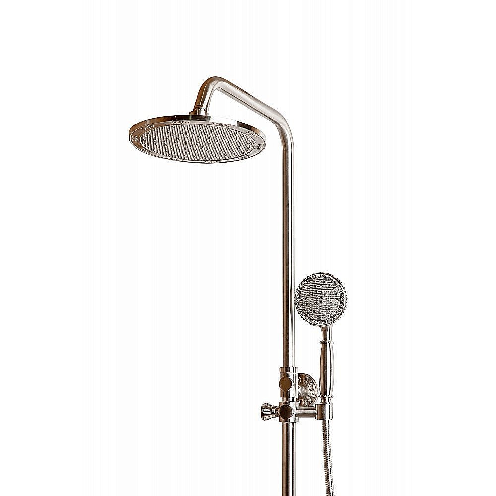 Душевая система Milacio Soria MC.102.SL серебро купить в интернет-магазине сантехники Sanbest