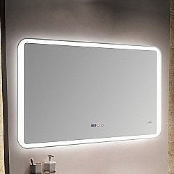 Зеркало LED Melana MLN-LED052-2 100x70 в ванную от интернет-магазине сантехники Sanbest
