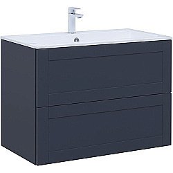 Тумба с раковиной Aquanet Терра 90 313246 маренго для ванной в интернет-магазине Sanbest