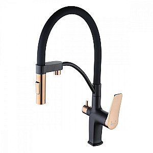 Смеситель для кухни Lemark Bronx LM3761BLR купить в интернет-магазине сантехники Sanbest